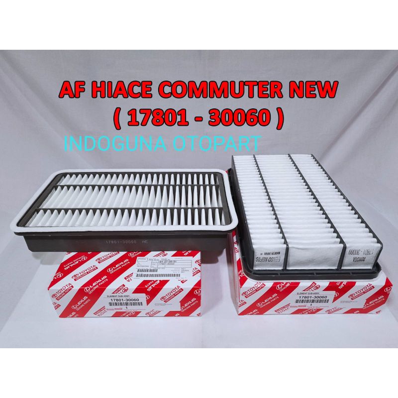 Filter udara Toyota HIACE COMMUTER new tahun 2022 up, 17801-30060