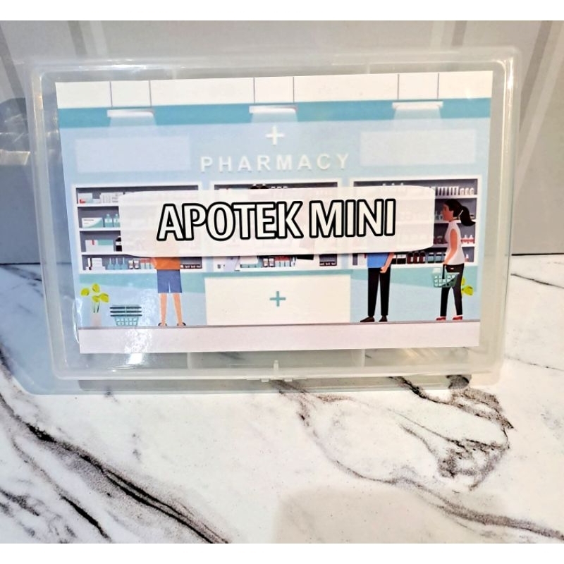 Kotak Apotek Mini/ Kotak Emergency/ Kotak Penyimpanan Obat