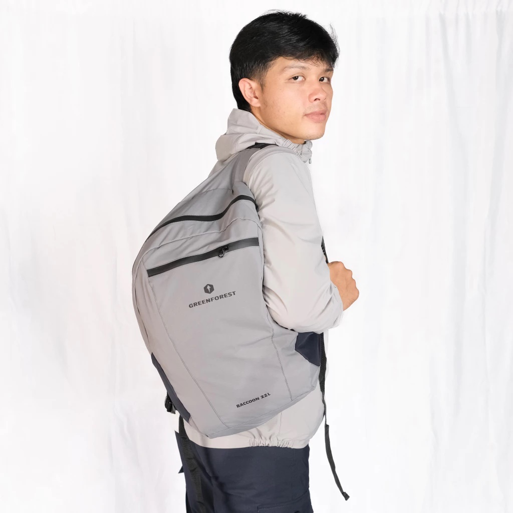 Tas Lipat Greenforest Raccoon - Tas Lipat Waterproof Kap 22 Liter