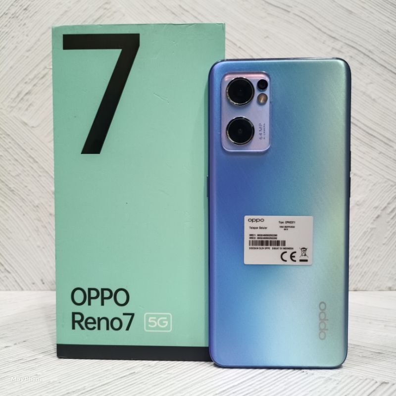 Oppo Reno 7 5G 8/256 GB Handphone Second Fullset