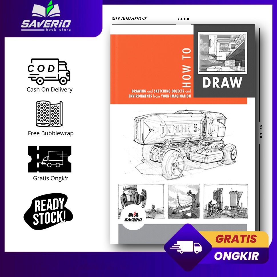 How to Draw drawing and sketching objects and environments from your imagination by Scott Robertson 