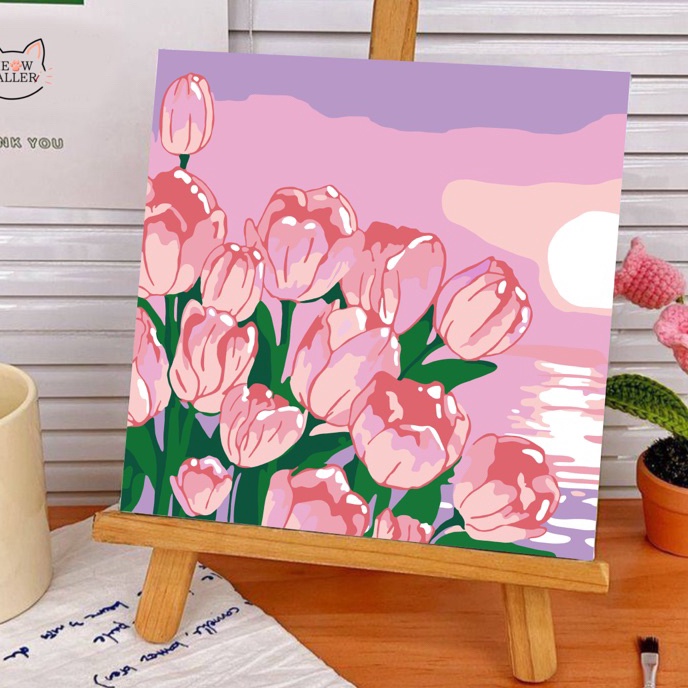 

Price Paint by Number KIT Flowers Series 2x2cm Painting KIT DIY