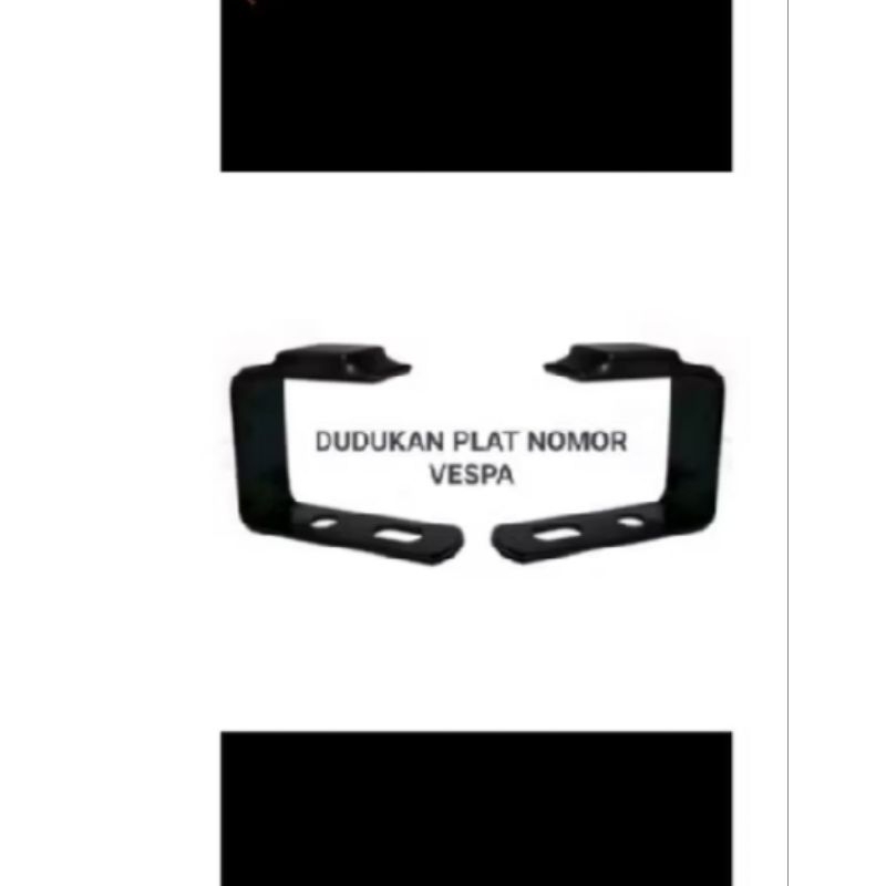 BREKET PLAT MOTOR VESPA MATIC