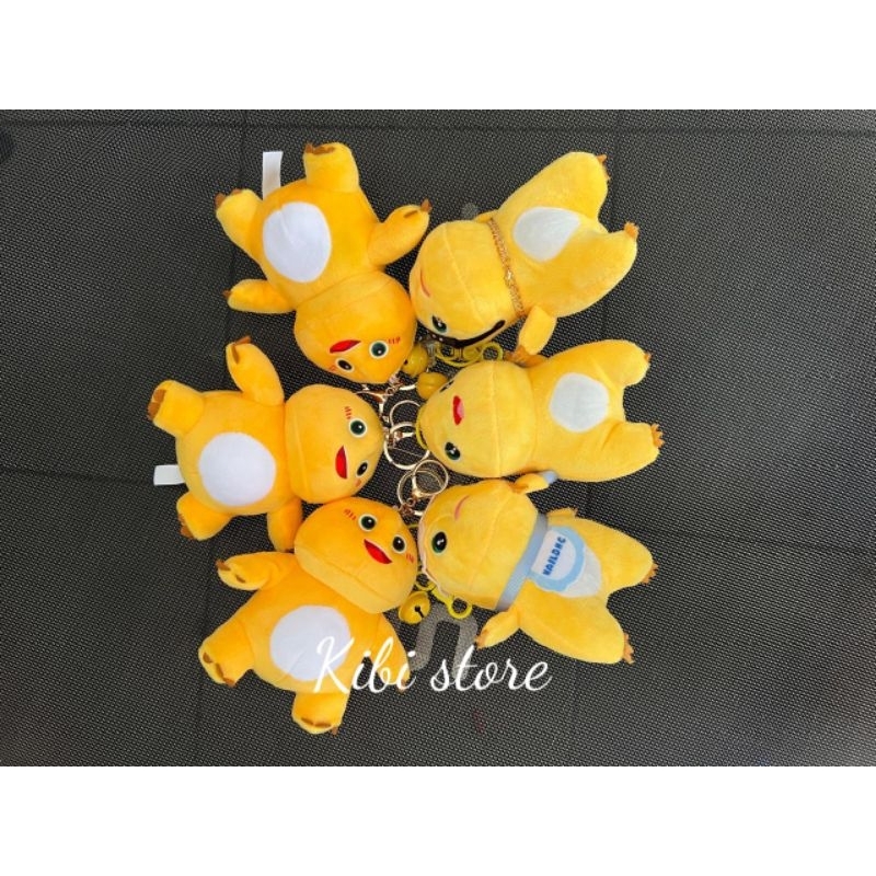 ￼GANTUNGAN KUNCI DINO KUNING  GANTUNGAN KEYCHAIN NAILONG  GANTUNGAN KUNCI DINO KUNING NAGA SUSU