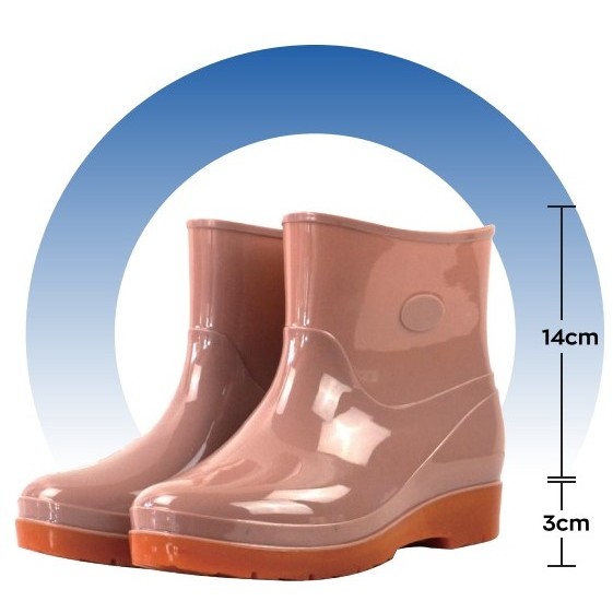 Limited Sepatu Bots Wanita Sepatu Boots Korea Wanita Anti Air Kekinian Sepatu Anti Lumpur Sepatu