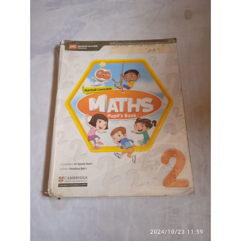 buku Cambridge Marshall cavendish maths pupil's book 2