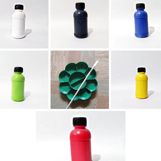 

HJ6 Cat Lukis 1ml 6 Warna Dasar Kuas Valet