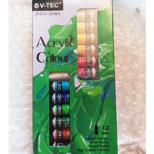 

Extra VTec CAT Acrylic 12 x 6ml VTec CAT AKRILIK SET 12 VT612A VT612