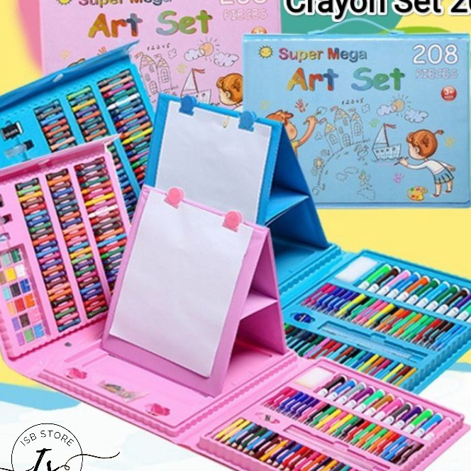 

KF7 Pensil Warna Crayon Set Isi 2pcs 15pcs Crayon set Warna Cocok Menggambar Mewarnai