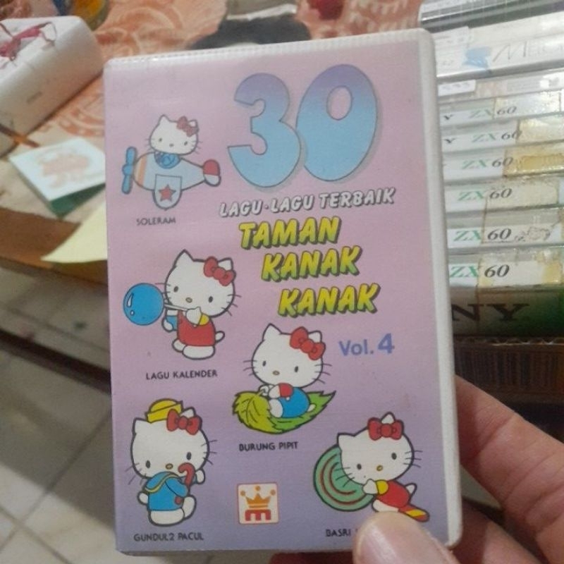 kaset pita 30 lagu terbaik taman kqnqk kanak (K550)