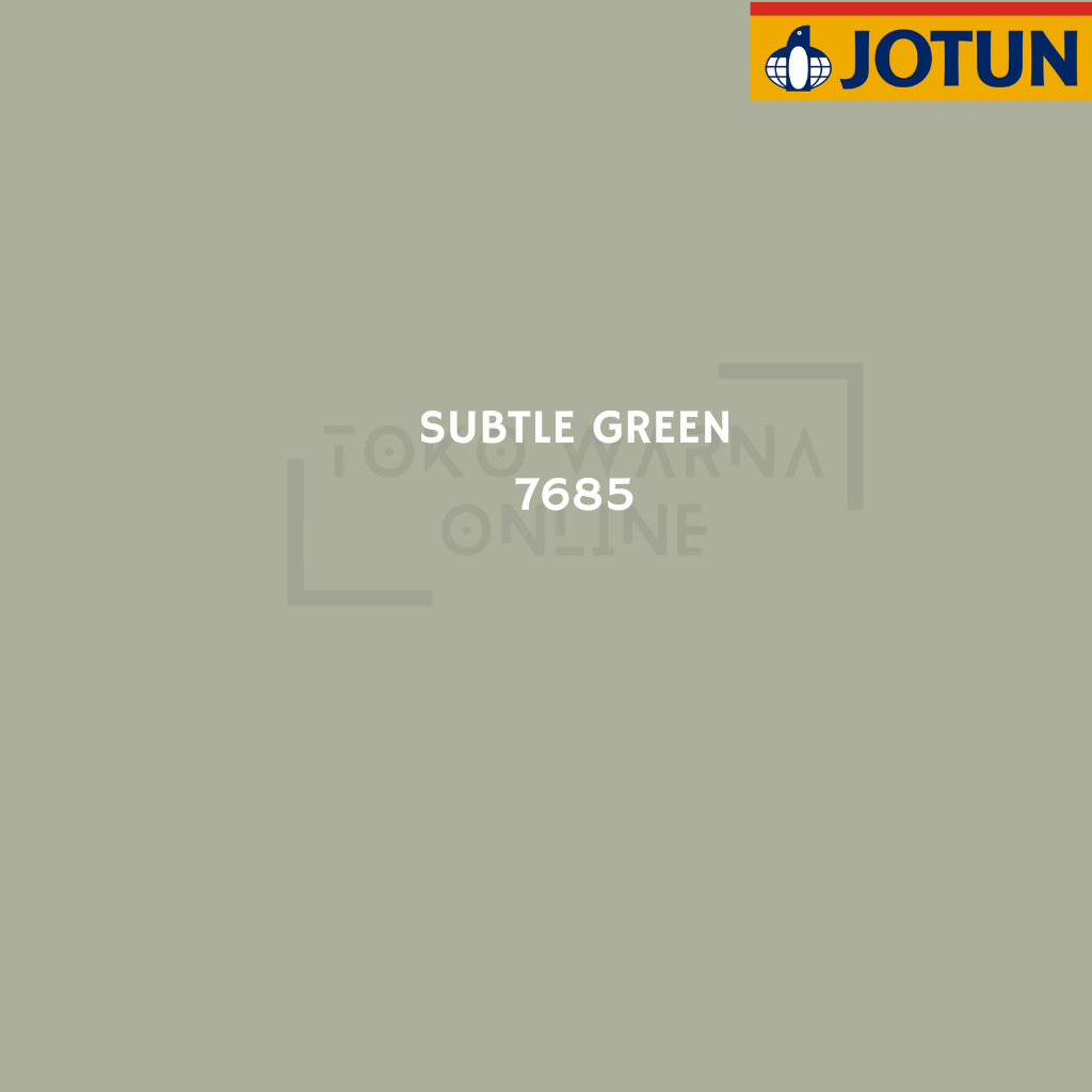 CAT TEMBOK EXTERIOR JOTUN SERIES - SUBTLE GREEN 7685 (GALON)