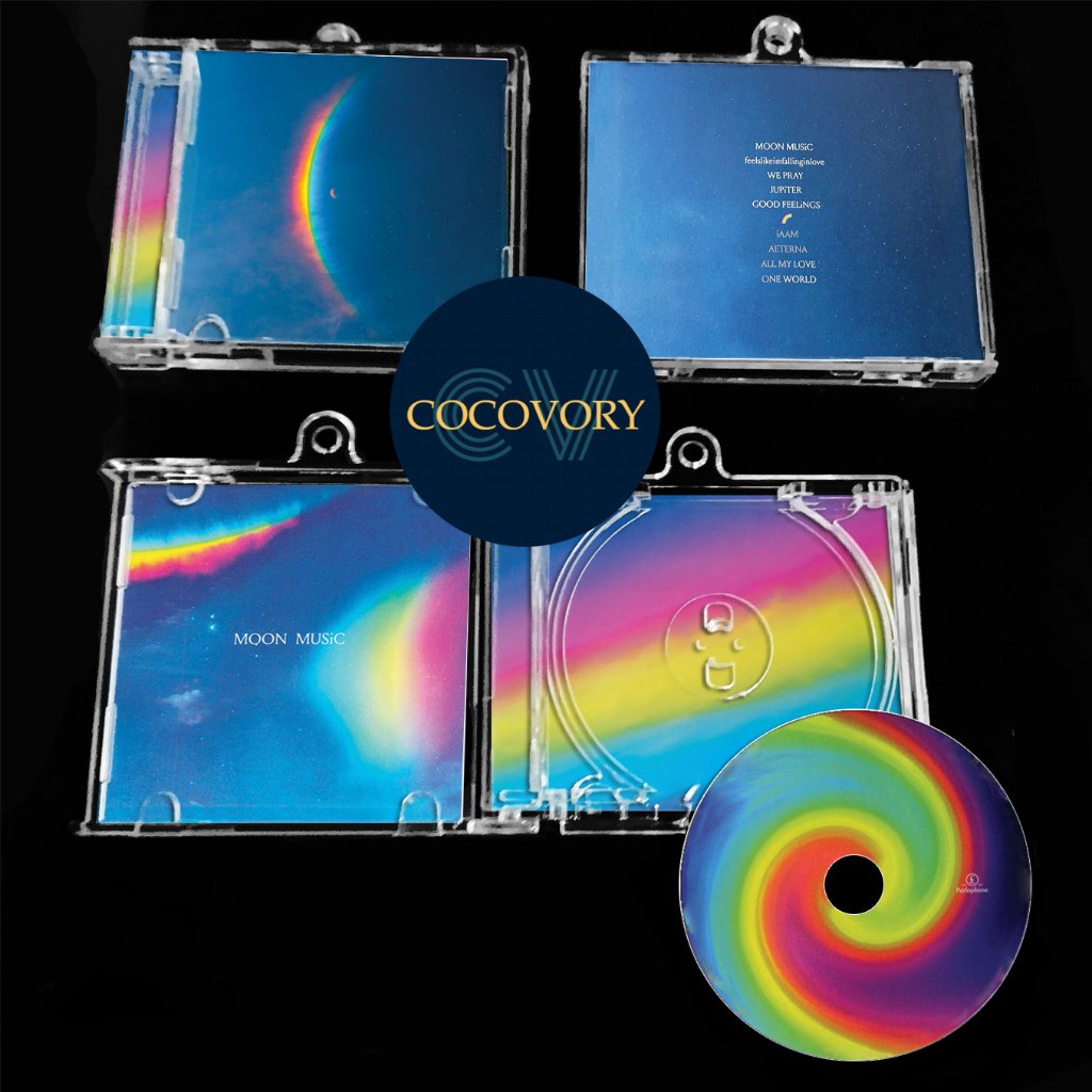 Coldplay Mini CD Album Keychain NFC gantungan kunci ganci keyring