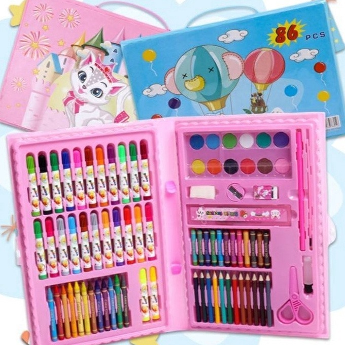 

Diskon Crayon Set Pensil Warna Cair Songket Karakter Isi 86 dengan Kuas dan Cat Air