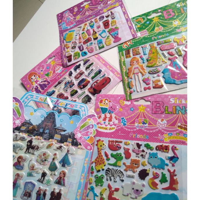 

Price 2PCS STIKER TAS BLINGBLING MIX