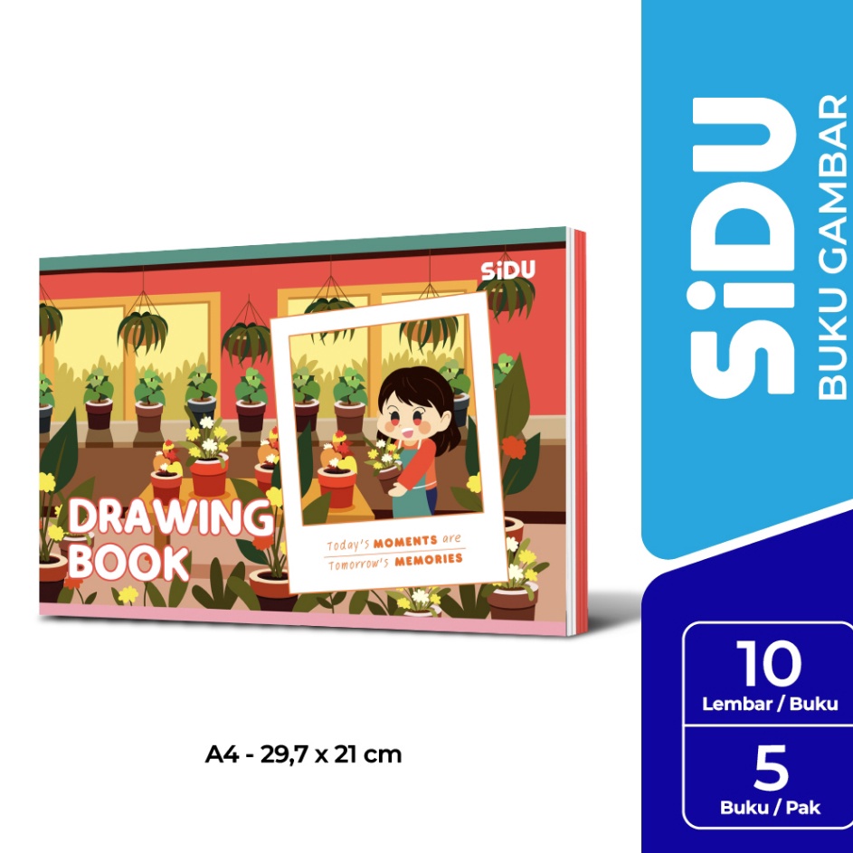 

FG2 SiDU Buku Gambar A4 5 Buku