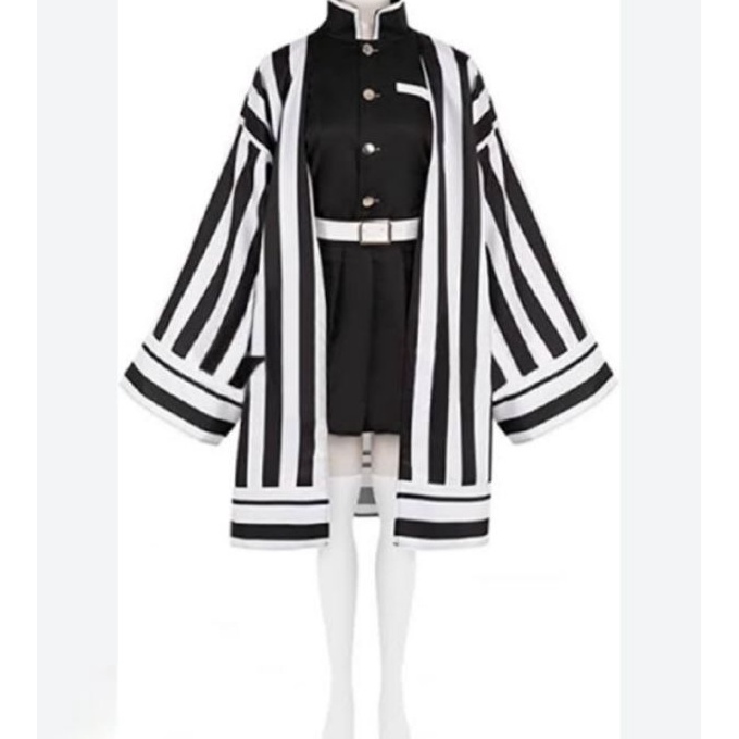 Potongan Obanai uro  Demon Slayer  Anime  Anime Costume  Kostum  Kostum Anime  Cosplay  Cosplay Anim