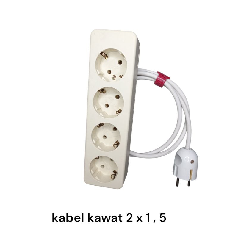 stop kontak 4 lubang