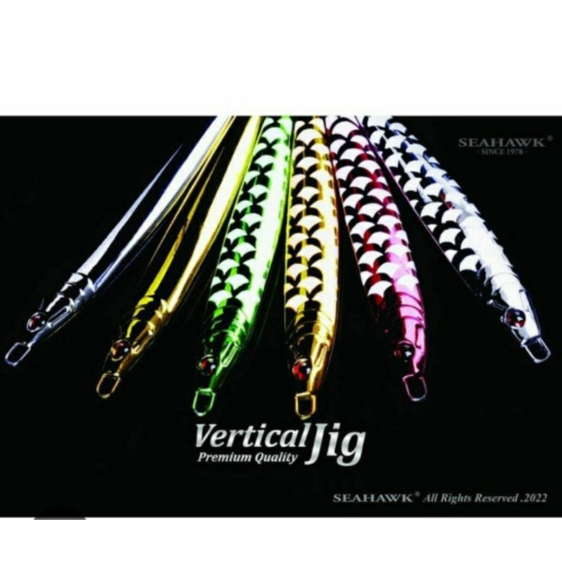 Seahawk Metal Jig Vertical Jig GID