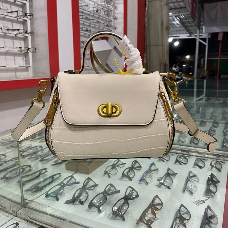 Tas fashion import wanita selempang handbag Croco Purade #M27258#9328-2 ltd