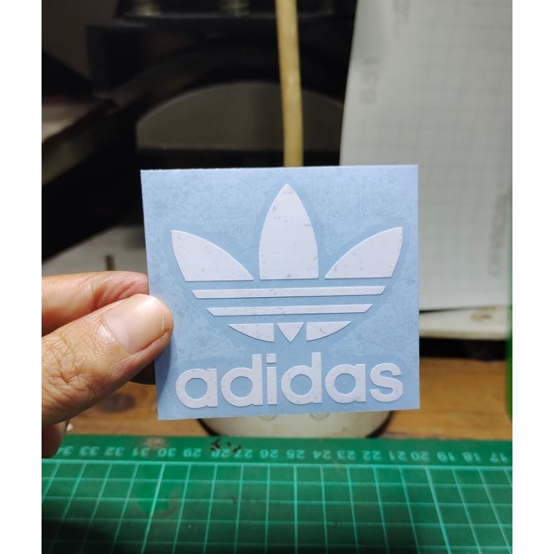 

stiker cutting Adidas sticker murah keren lucu