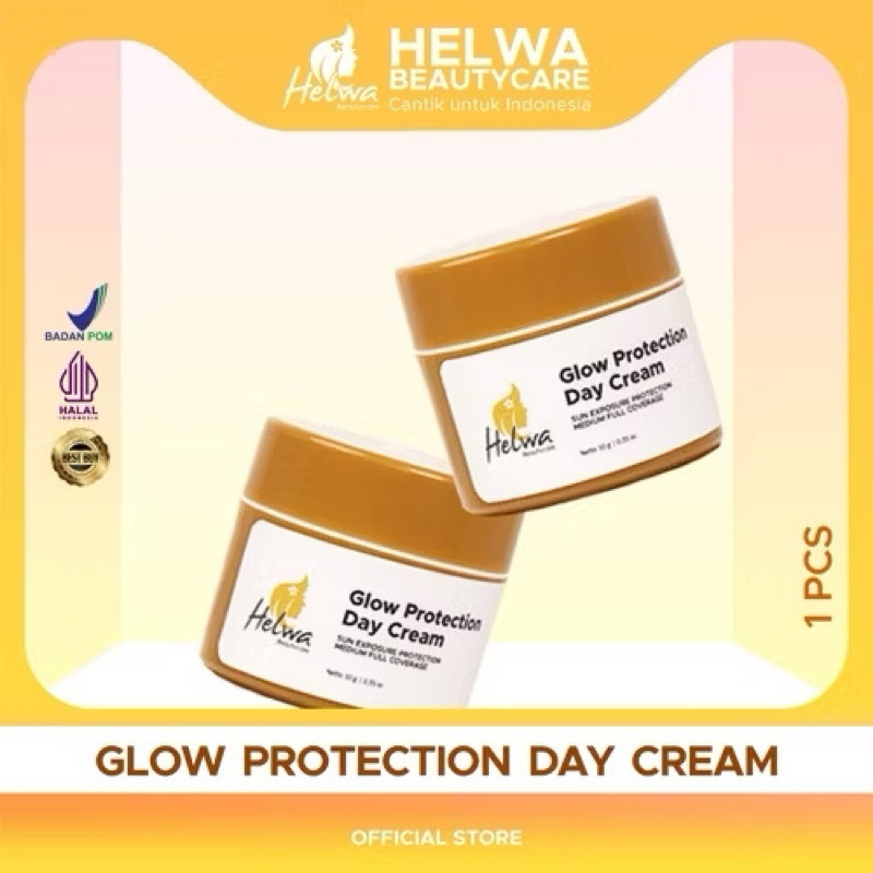 DAY CREAM GLOW PROTECTION (BB CREAM  HELWA BEAUTYCARE NEW PACKAGE)