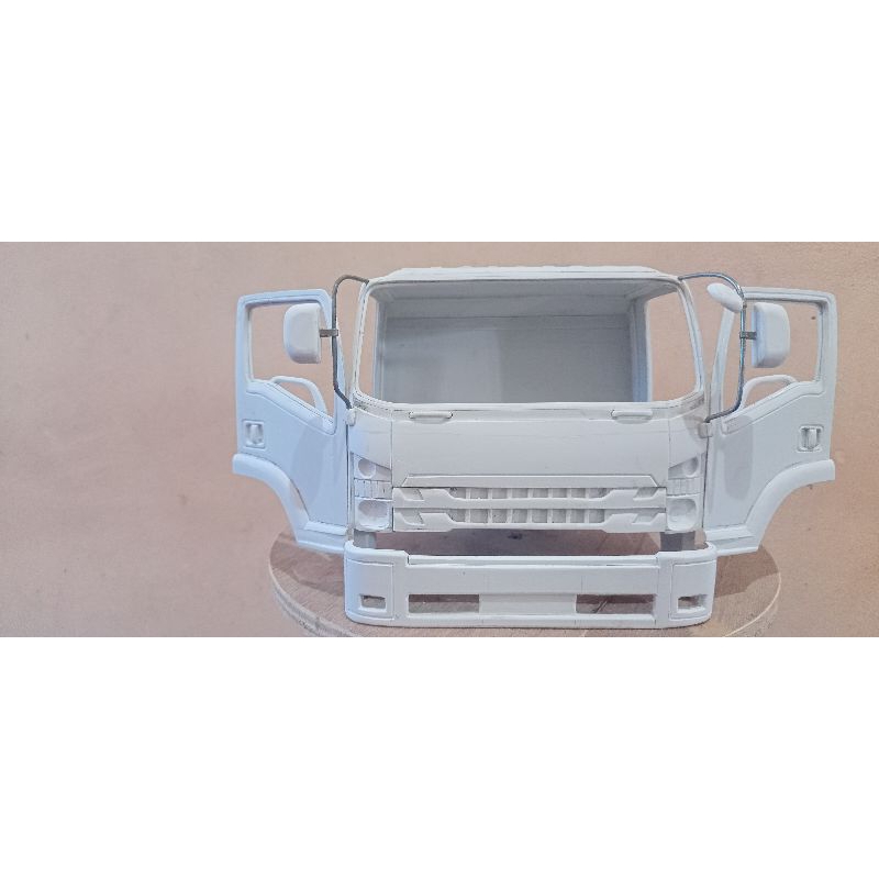 kabin miniatur truk giga FVZ bahan pvc lebar 15cm