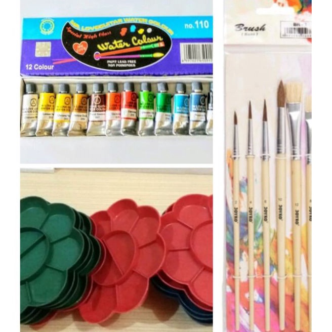 

HJ6 Lukis cat airkuaspalet