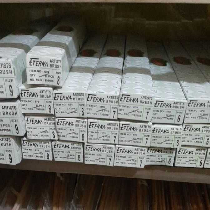 

FG2 kuas Lukis Eterna Pack No 1 12