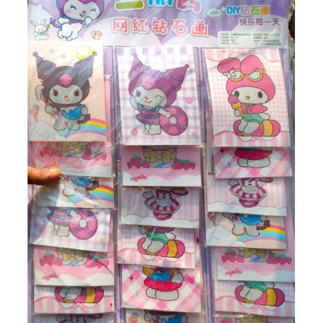 

HJ6 Diamond painting Set 2pc Lembaran Teplak Lebar