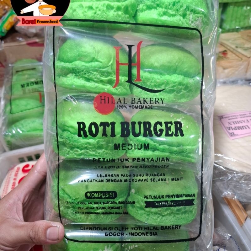 

roti burger / bakar varian premium