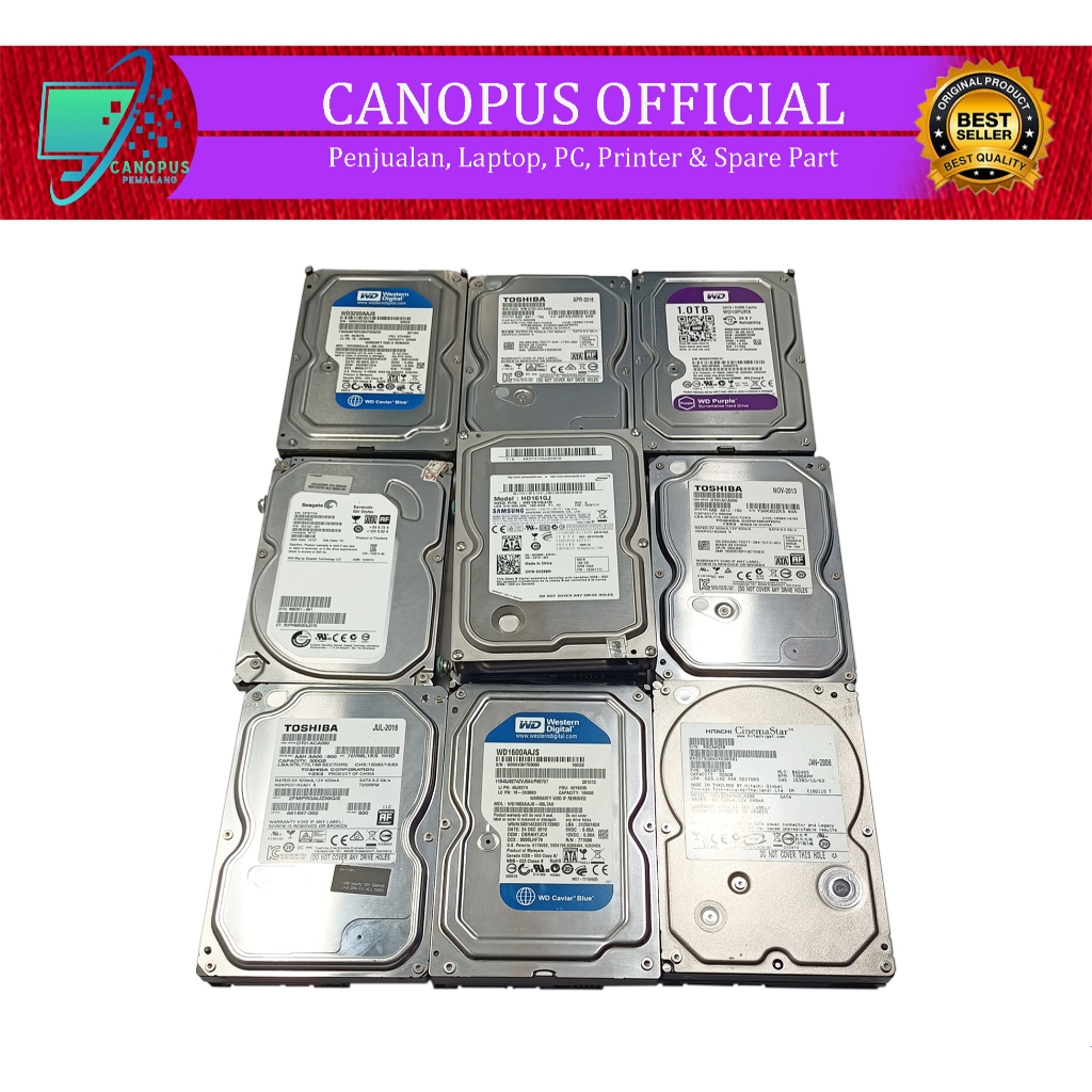 Hardisk 160gb hardisk 320gb Hardisk 500gb - Hardisk PC 500gb - Hardisk Komputer 500gb - Hardisk 1TB 