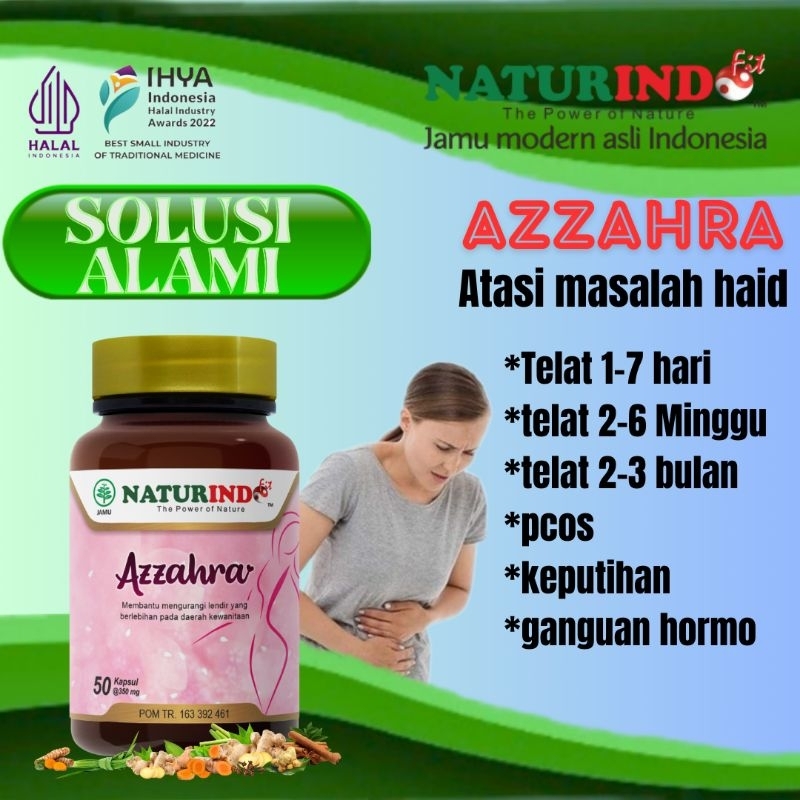 Obat pelancar haid Obat pelancar keputihan haid keputihan hormon kewanitaan Azzahra naturindo