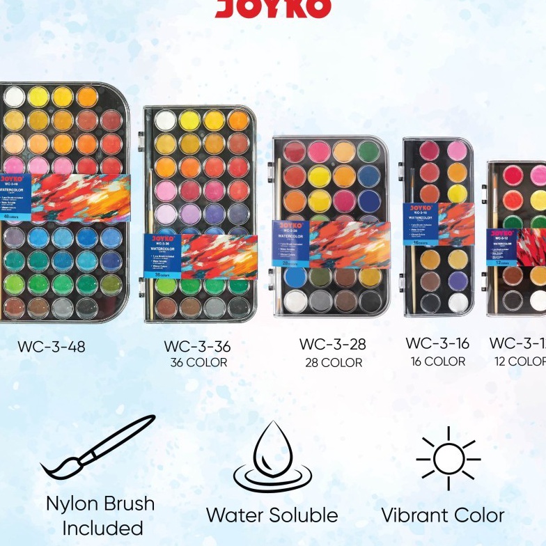

Limit Watercolor Set Cat Air Joyko WC312