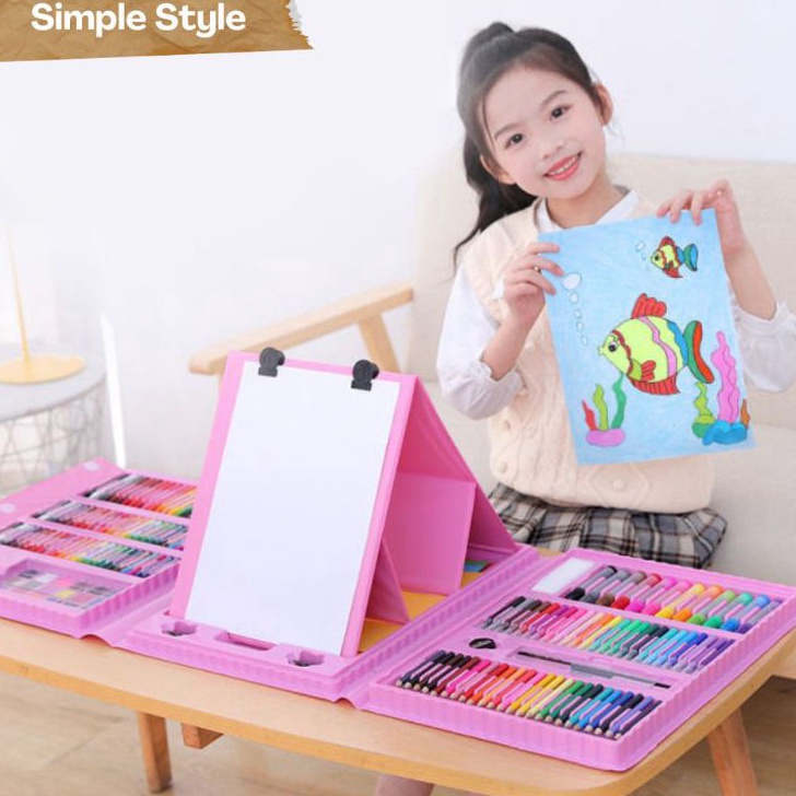 

Istimewa Crayon Anak Pengasah 2pcs Set Alat Menggambar Melukis AnakAnak Krayon