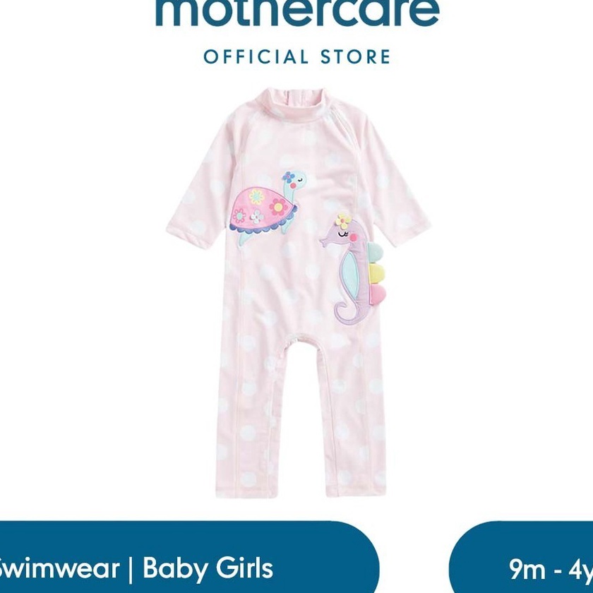 Beli Mothercare Pink Sunsafe Suit UPF5  Baju Renang Bayi Perempuan