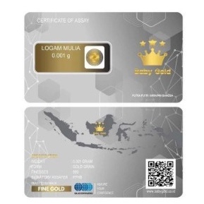 Model Baru Logam Mulia 24 Karat 1 Gram Baby Gold
