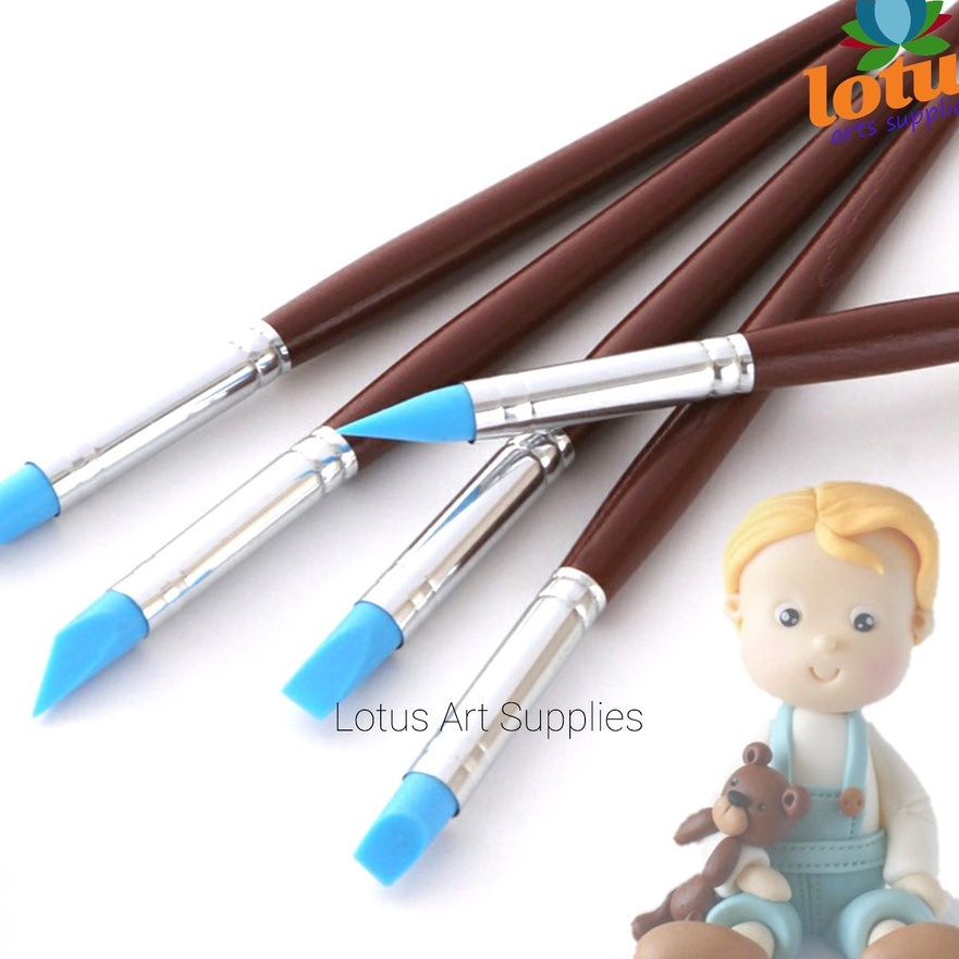 

Cashback Silicone Carving Tools Alat Pottery Clay Sculpting set 5 Small