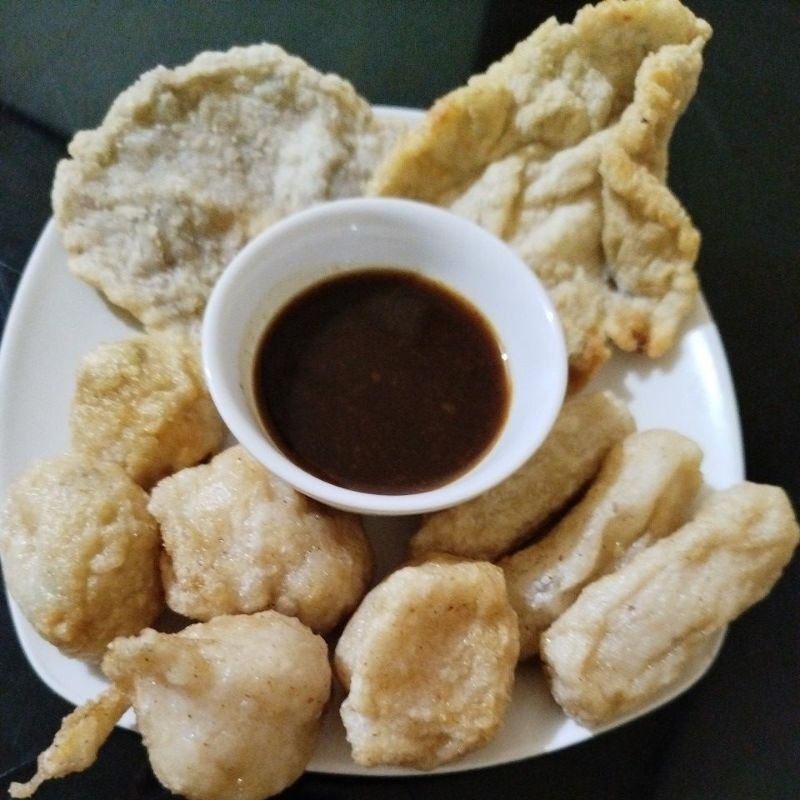 

Pempek palembang isi 10 mix kulit, adaan, lenjer dan telor