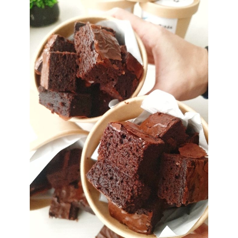 

Brownies bites fudgy brownies mini bolu coklat cemilan