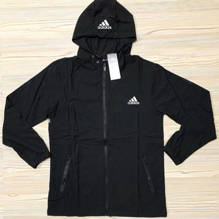Best Delivery Jaket Olahraga Parasut IMPORT Premium waterproof running joging pria wanita jaket wind