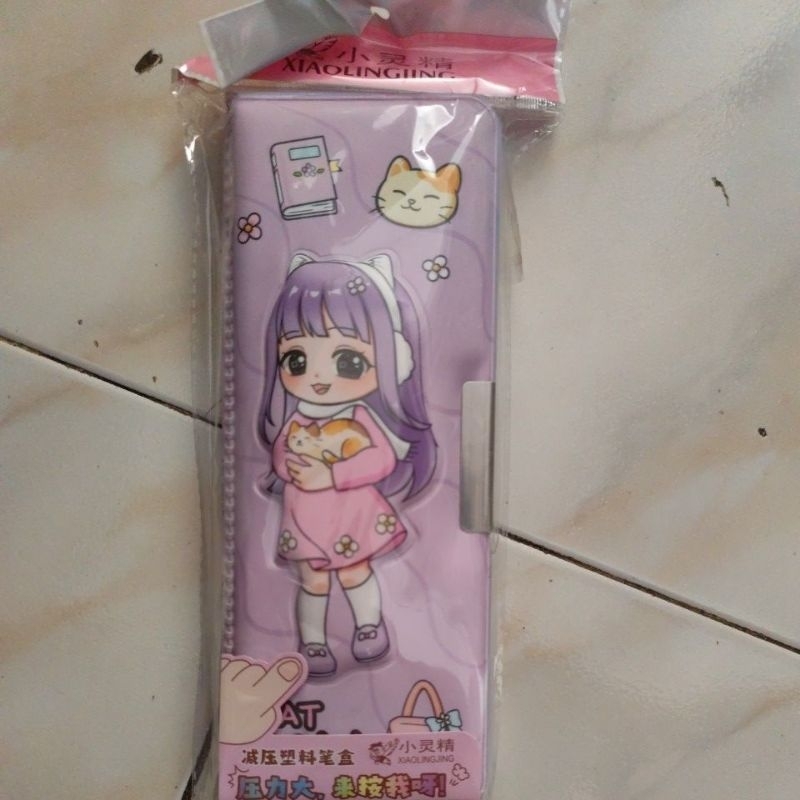 

kotak pensil 3 dimensi
