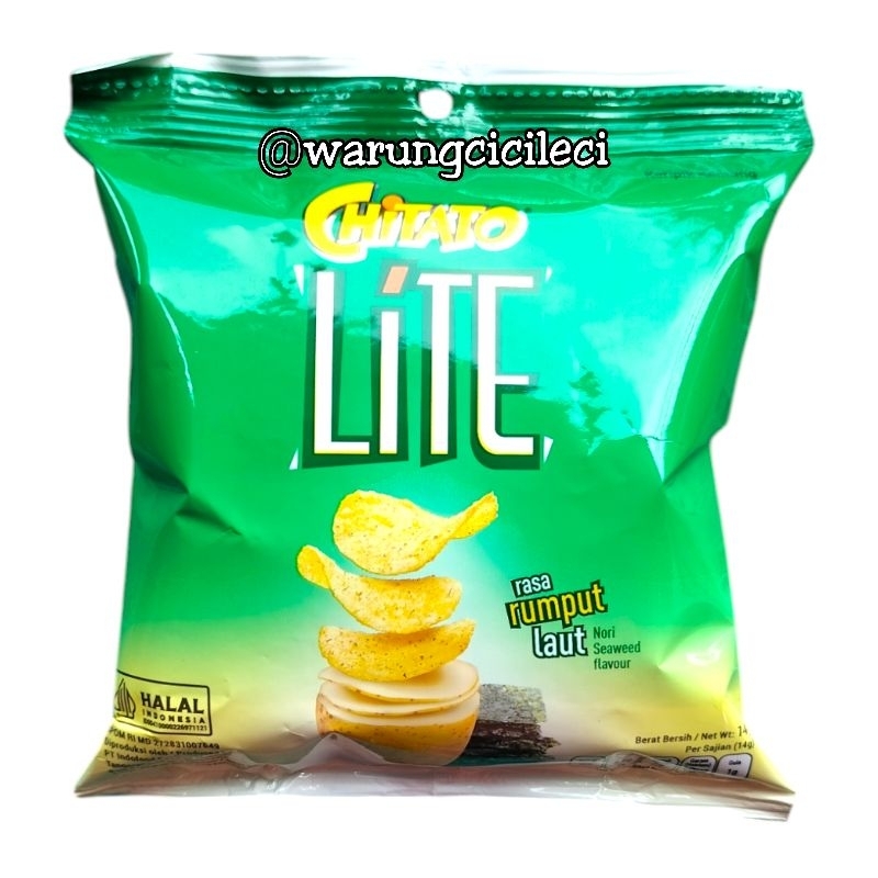 

CHIKI CHITATO LITE RASA RUMPUT LAUT 14g