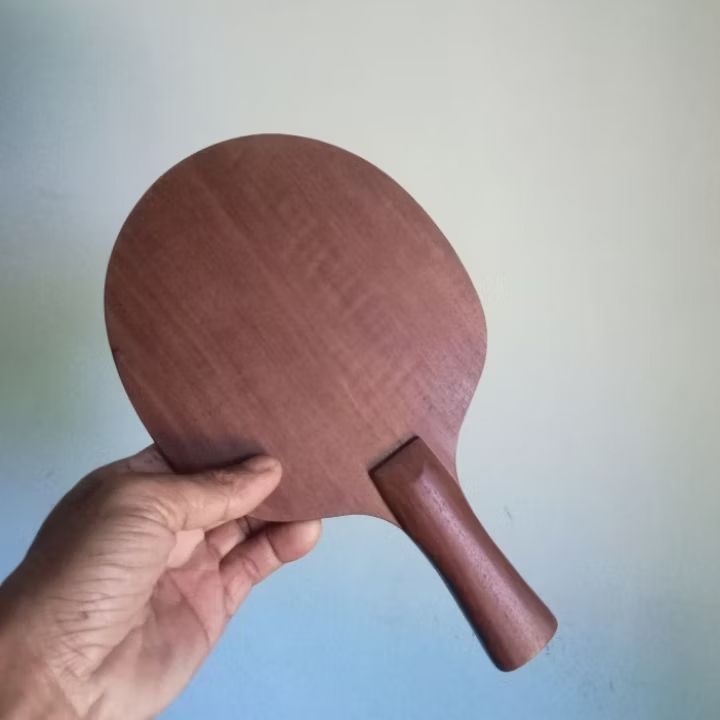 Bet tenis meja pingpong kayu jati galih total tua
