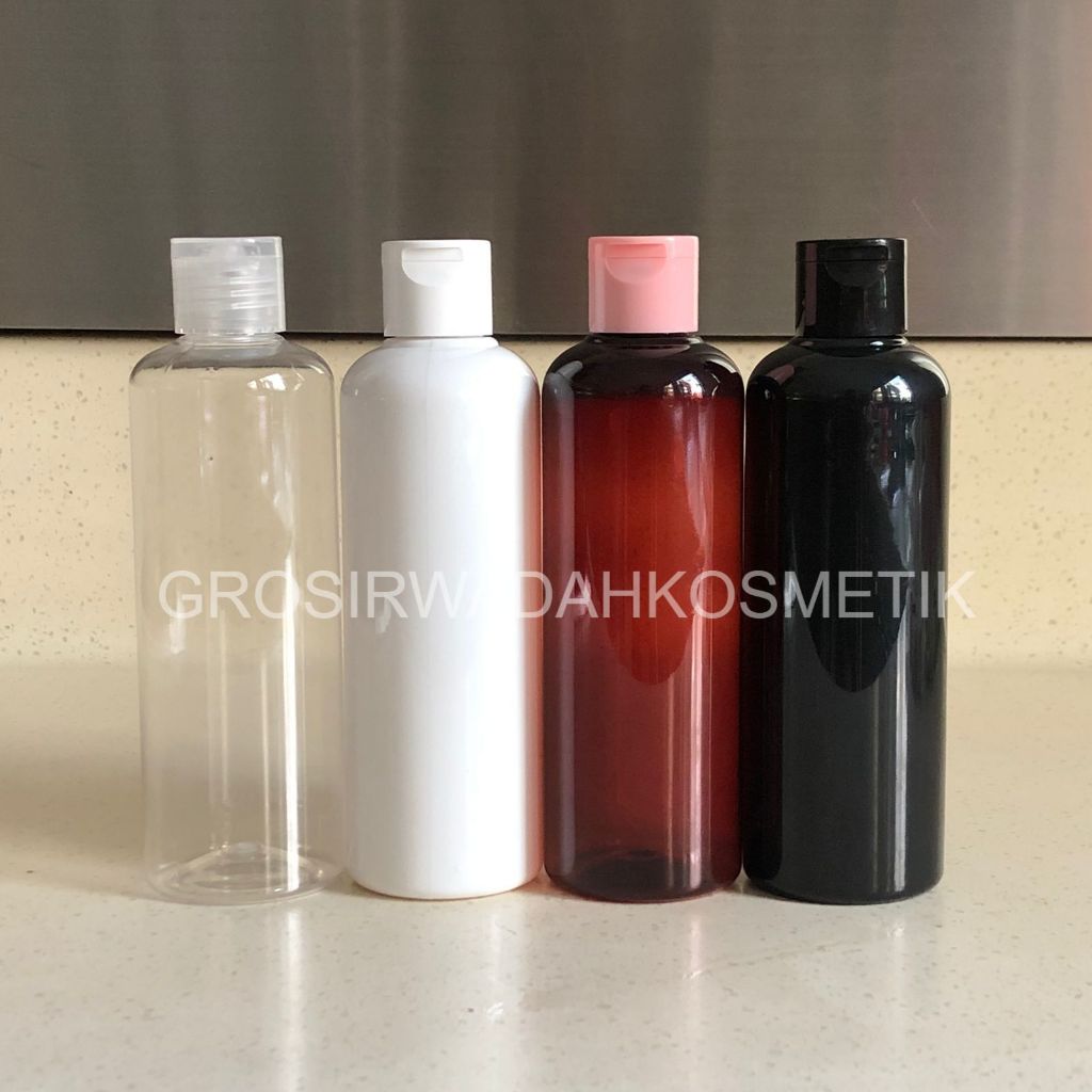Botol PET 250ml - Tutup Fliptop | Botol PET BR 250ml Fliptop