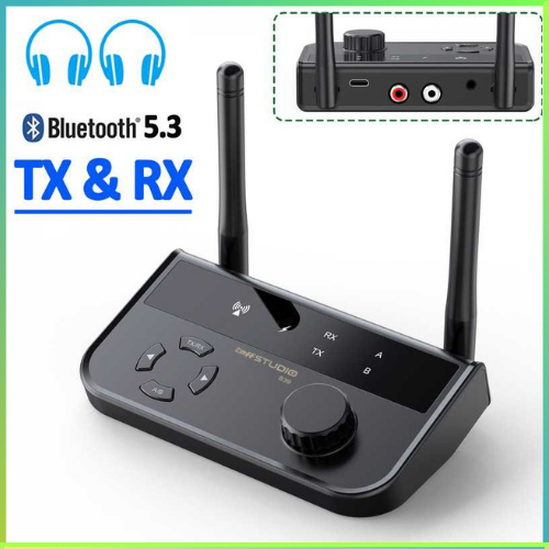 BEST SELLER VIKEFON Bluetooth Adaptor 5.3 Audio Receiver Transmitter Wireless 10m / Bluetooth Adapto