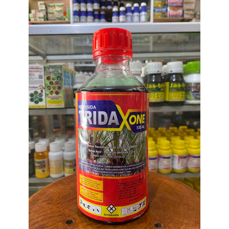 Herbisida Kontak TridaXone 135 SL Kemasan 1 Liter