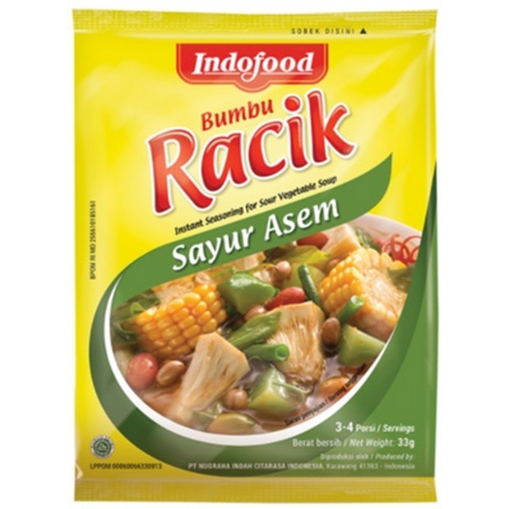 

Indofood Bumbu Racik Sayur Asem 33gr