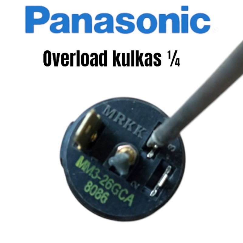 overload bulat kompresor kulkas otomatis kulkas panasonic original