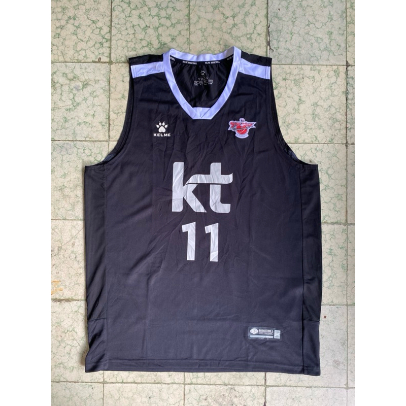 jersey basket suwon KT sonicboom kbl kelme