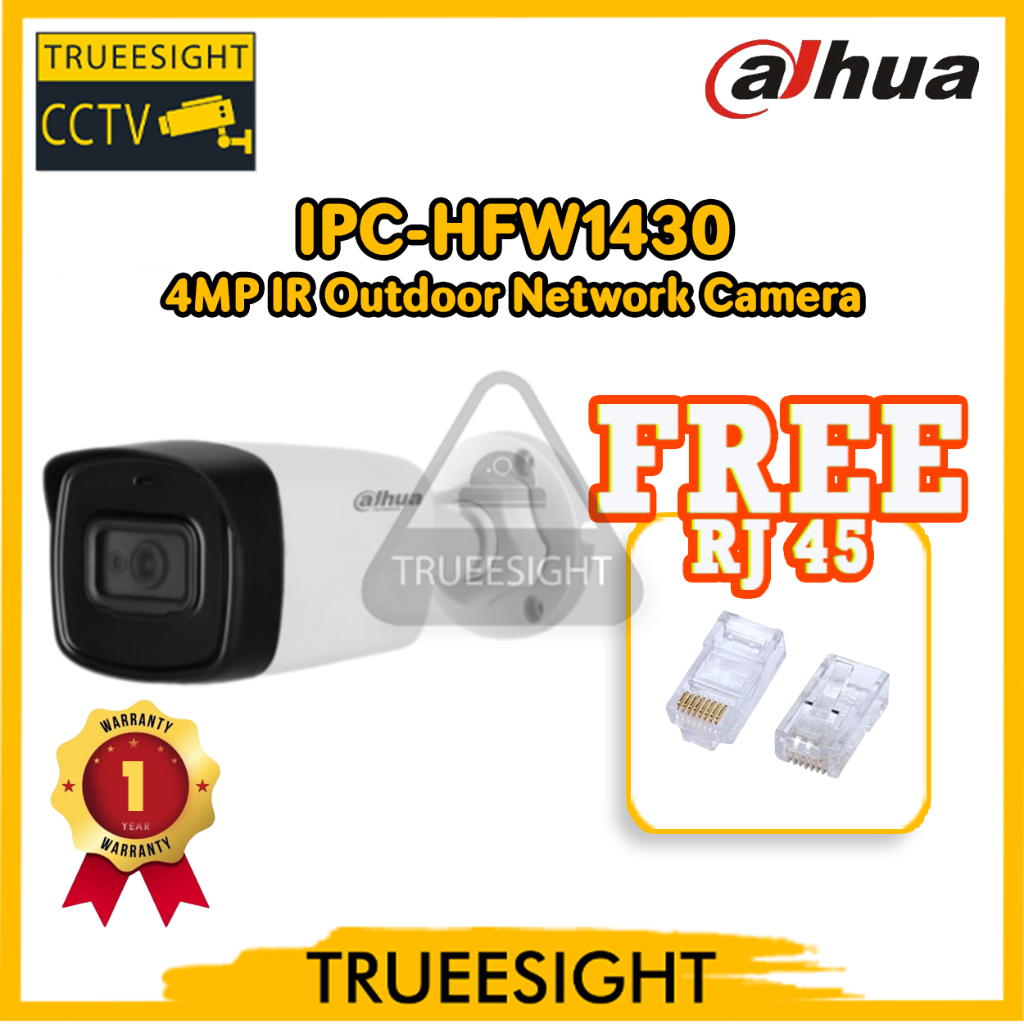 DAHUA DH-IPC-HFW1430 4MP Outdoor Ip Cam Camera